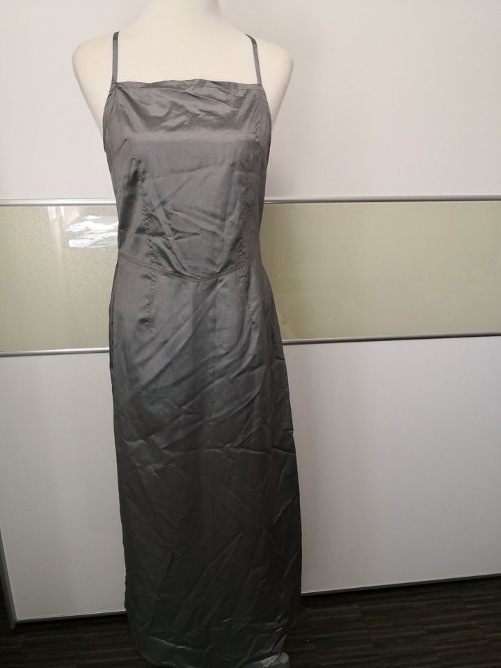 Sommerkleid * Silber* Gr 38 Träger Kleid NEUWERTIG * COLLOSEUM in Kamp-Lintfort