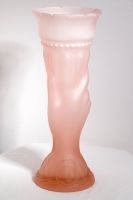 Schöne Pressglas Vase Rosalin, Hand mit Füllhorn, Glas gefrostet Obergiesing-Fasangarten - Obergiesing Vorschau