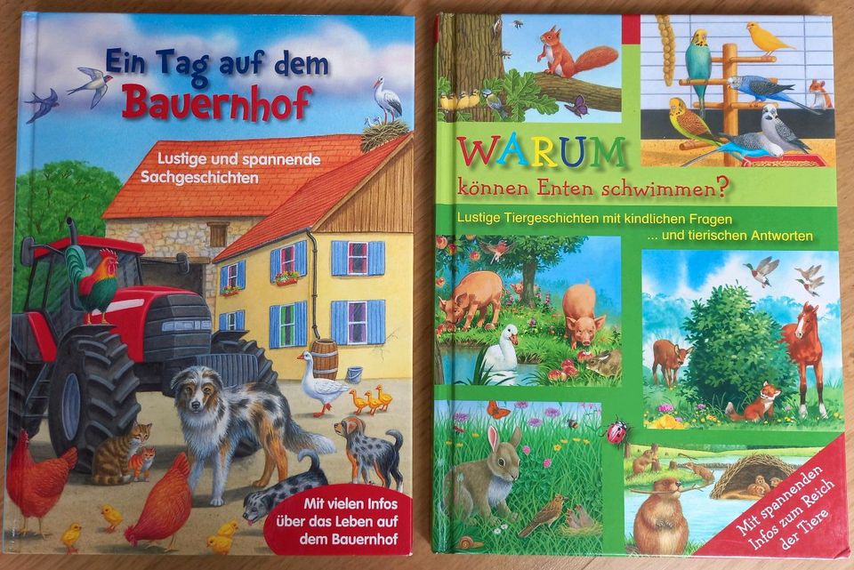Lustige Tier- und Sachgeschichten Vorlesebuch 2 Stück Top in Berlin