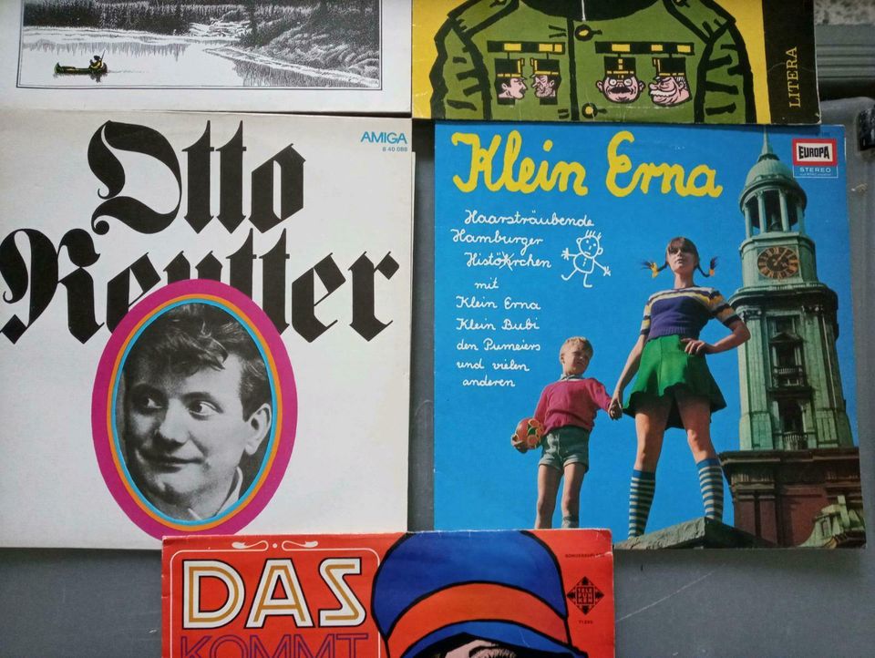 Otto Reuter Schwejk Klein Erna Ballade vom Lederstrumpf LP in Sassnitz