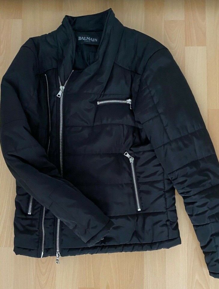 BALMAIN Bikerjacke (Biker Jacke) - Größe 50 - top in Unterföhring