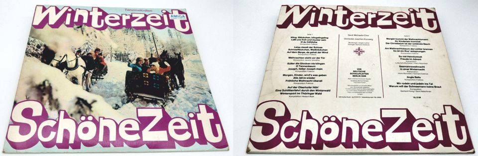 DDR Schallplatten Langspielplatten Vinyl AMIGA LITERA in Steinhöfel