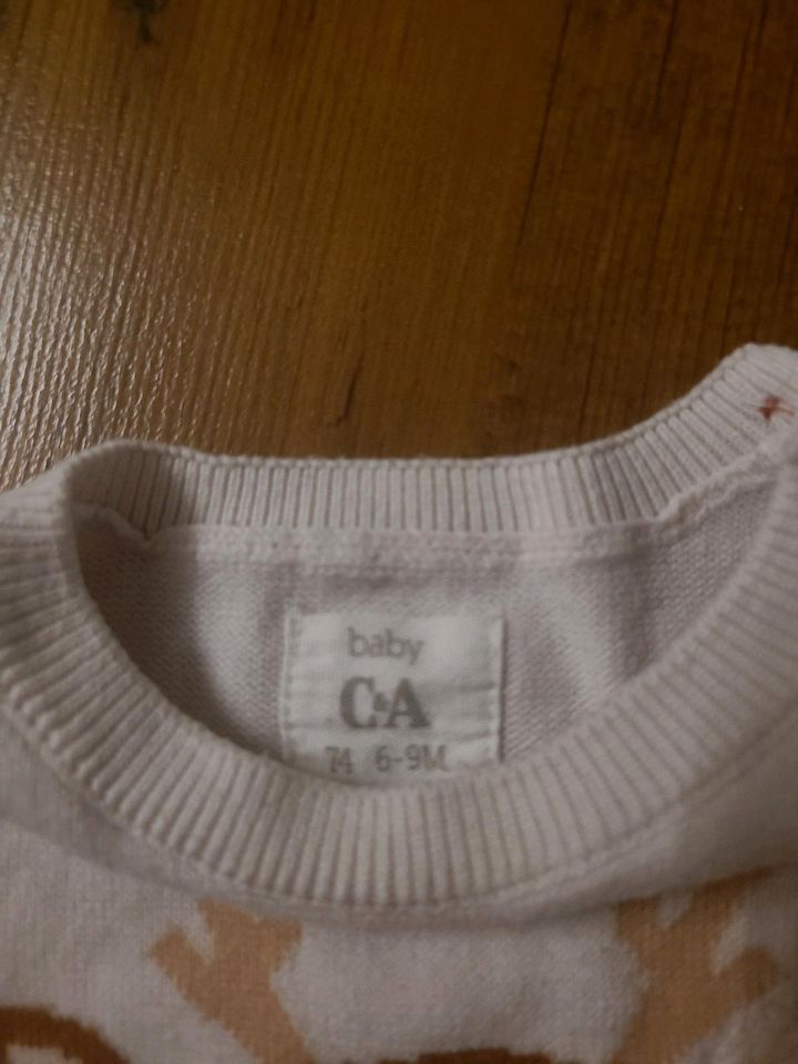 Kinderpullover Gr. 74, wie Neu in Bannewitz