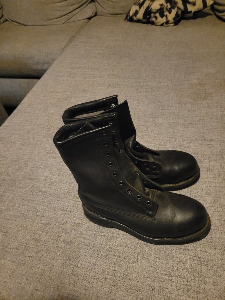 US Army Stiefel Addison 9 Loch mit Stahlkappe GR.5,5 in Bebra