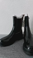 Zara NEU 41  Boots Stiefel Stiefeletten Echtes Leder schwarz NEU Frankfurt am Main - Nordend Vorschau