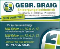 LKW-FahrerIn (m/w/d) Altpapier-Depotcontainer Saarland - Neunkirchen Vorschau