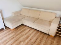 Couch Schlafcouch Gästebett - ausziehbar - beige - mit Bettkasten Ludwigslust - Landkreis - Pampow Vorschau