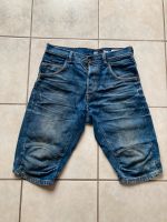 Blaue Denim Jeans Shorts Straight Fit 31 (washed & used look) Sachsen - Beucha Vorschau