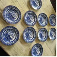 Teller Burleigh Ware Goldrand Blue Willow England Top Zustand Nordrhein-Westfalen - Ratingen Vorschau