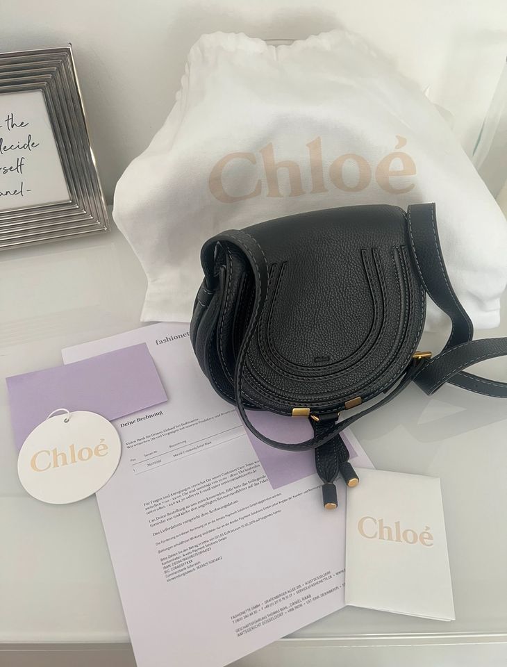 100% original Chloé Marcie small Black NP 990€ in Duisburg