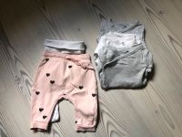 H&m Baby Set Body Hose Gr. 50 56 Herzen Niedersachsen - Sassenburg Vorschau