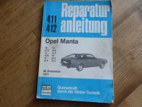 Opel Manta Reparaturanleitung 411 412 ab 1977 1.2 bis 2.0E Bayern - Raubling Vorschau