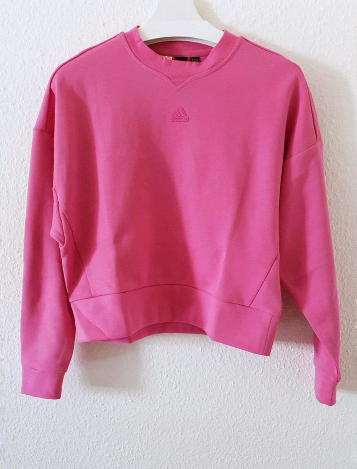 Adidas Mädchen Logo Sweatshirt / Pullover, fuchsia, Gr. 164 NEU‼️ in Karlsruhe