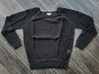 Strickpulover, Pulli Häkel Optik - schwarz Gr. L Brandenburg - Havelaue Vorschau