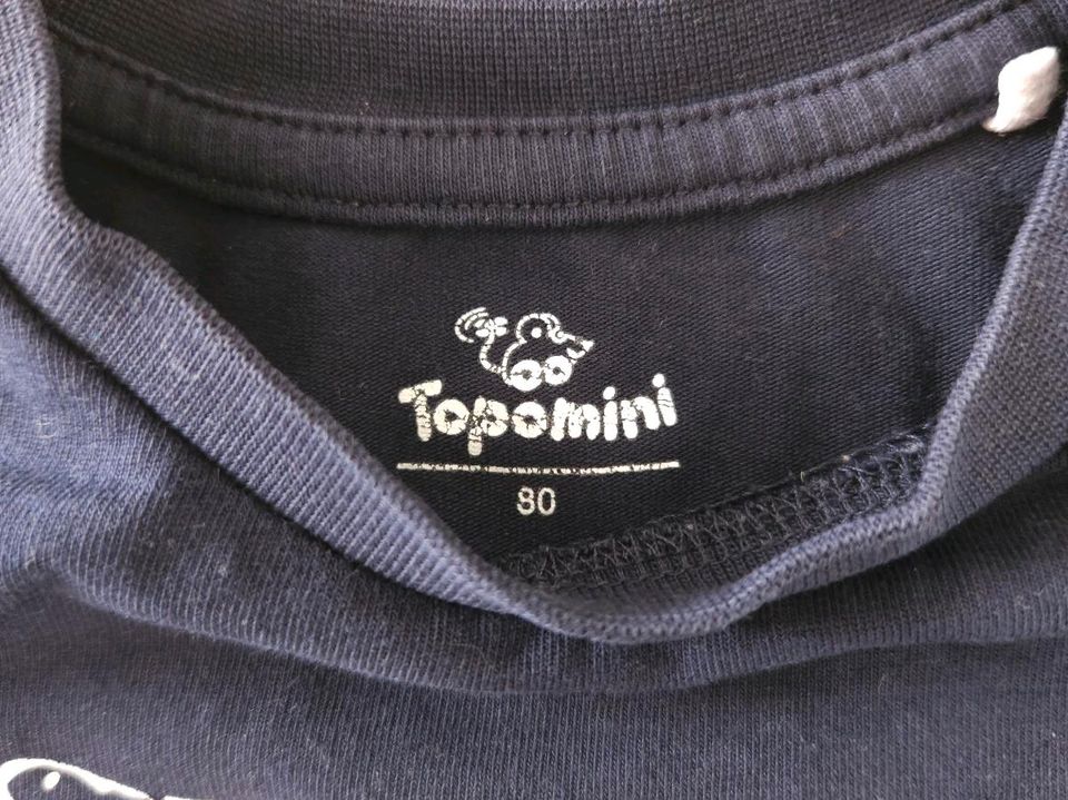T-Shirt, Topomini, Gr.80 in Burbach
