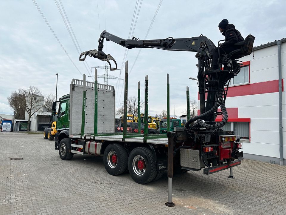 Mercedes-Benz 2651 Arocs Holztransporter Palfinger Epsilon M110Z in Aichach