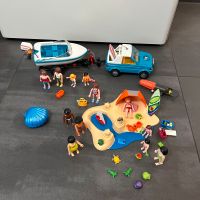 Playmobil Sommer Strand Set Cabrio Boot viel Zubehör Baden-Württemberg - Mauer Vorschau