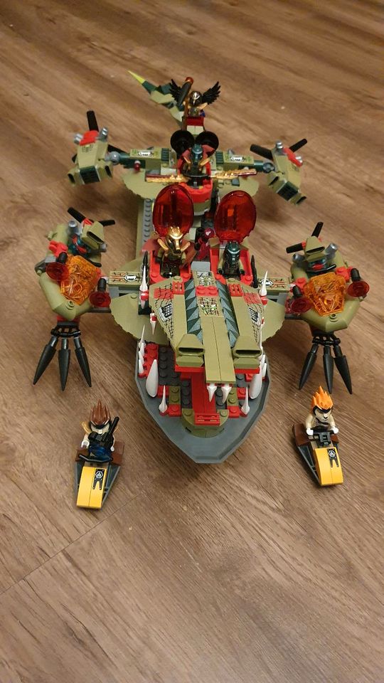 Craggers Croc-Boot Zentrale 70006, LEGO Chima in Frechen