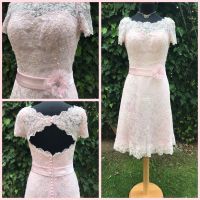 Kurzes Abendkleid Gr. 38 rosa ⚜️ Festkleid Spitze rosé Kleid NEU Nordrhein-Westfalen - Rheinbach Vorschau