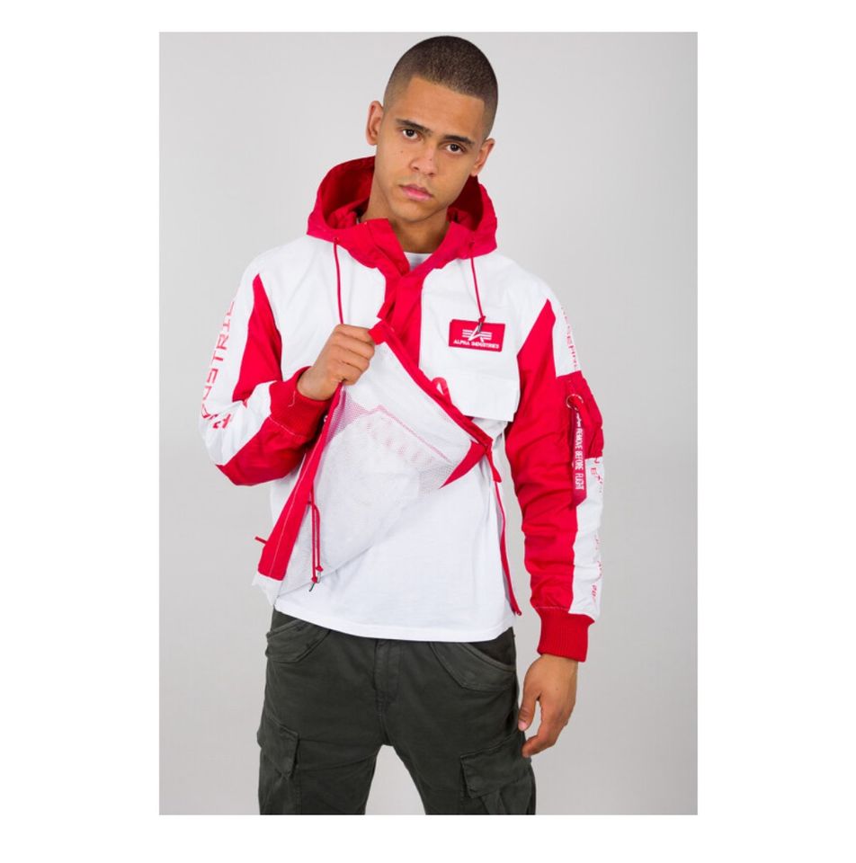 alpha industries odyssey anorak speed red M neu in Stuttgart