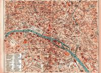 EUROPA - FRANKREICH - PARIS - SEINE - KARTE - STADTPLAN - 1902 Berlin - Mitte Vorschau