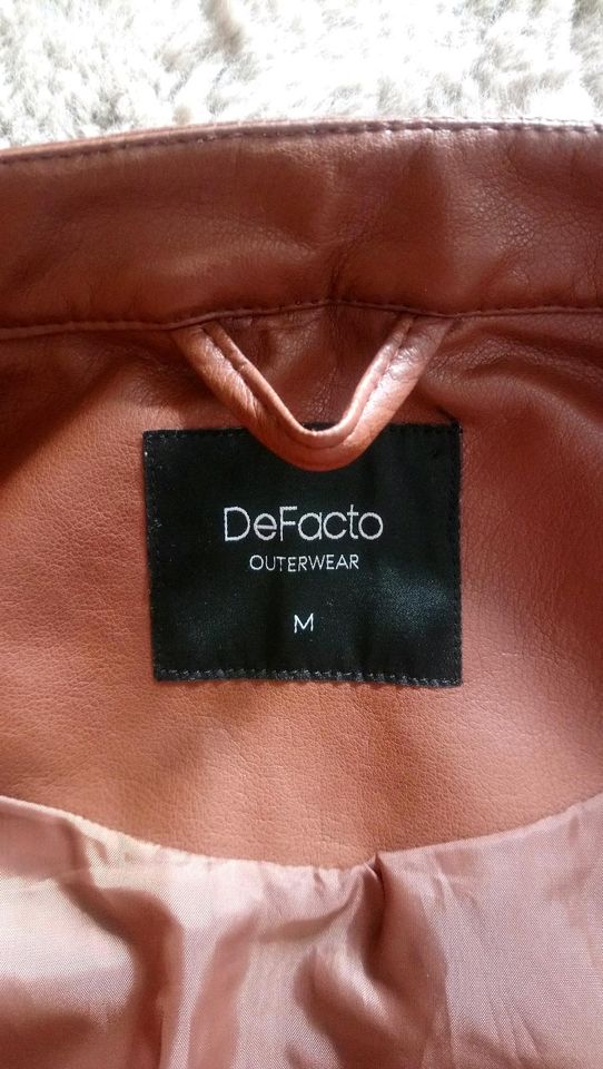 DeFacto OUTERWEAR Damen Lederjacke Gr. M in Berlin