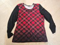 Gerry Weber Langarmshirt Shirt Gr. 44 rot schwarz Damen Niedersachsen - Wetschen Vorschau