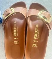 Birkenstock Madrid Big Buckle Cognac Sandalen Frankfurt am Main - Nordend Vorschau
