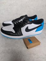 Air Jordan 1 Retro Low Black Dark Powder Blue UNC EU 46 - US 12 Brandenburg - Eggersdorf Vorschau