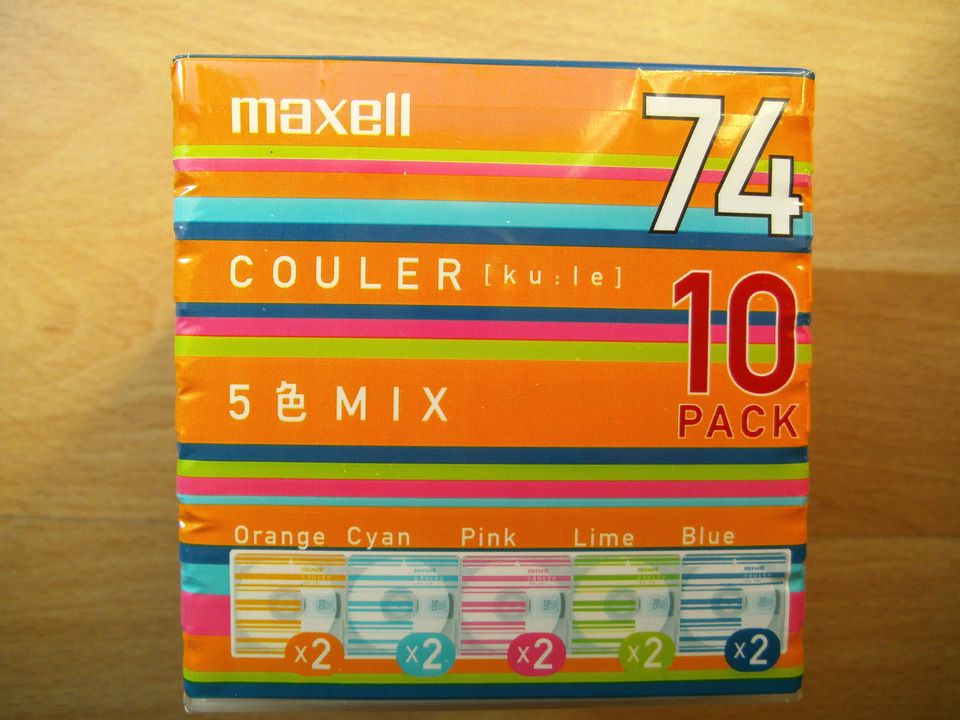 Minidisc, MAXELL 74 10-er Pack in Fellbach