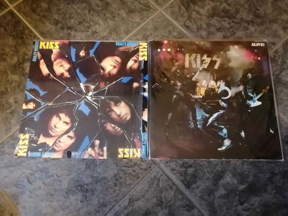 KISS und andere LP Rockmusik 80er..Sammlungsverkleinerung in Dresden