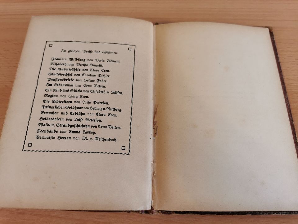 sehr altes antiquarisches Buch - um 1910 in Helmbrechts