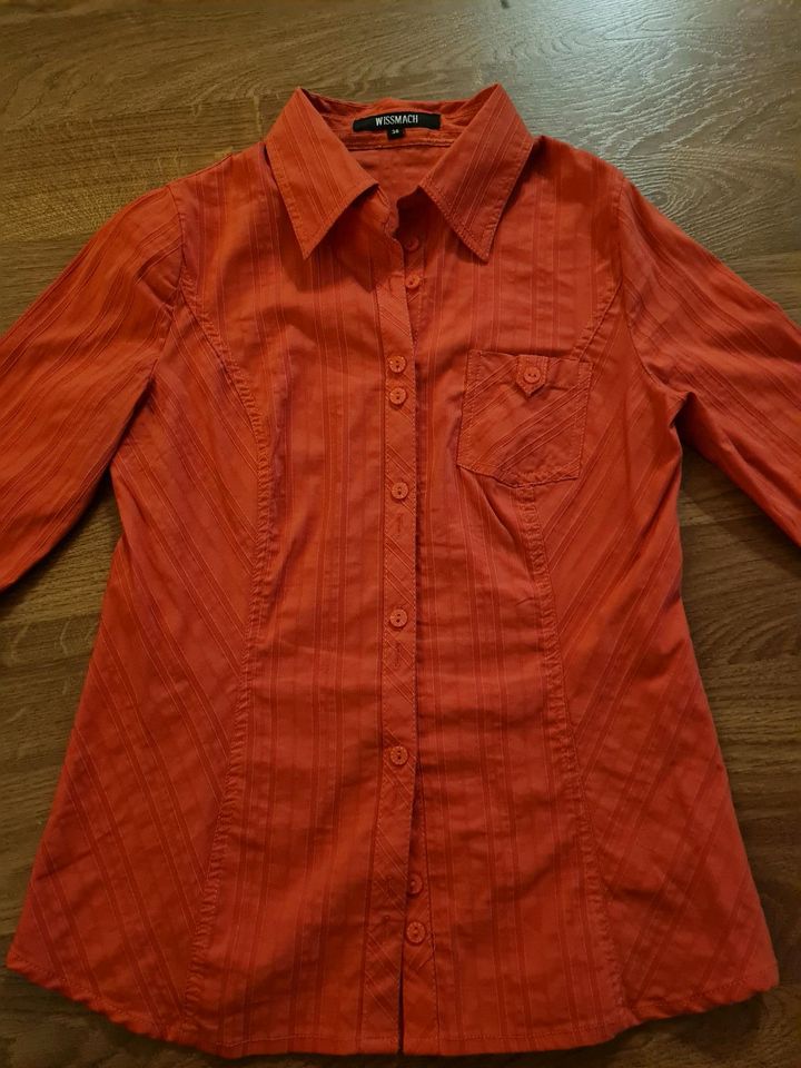 Bluse/Hemd, Rot, Wissmach, Größe 36/S in Braunschweig