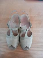 Damen Sommerschuhe Gr.39 beige Bayern - Hiltenfingen Vorschau