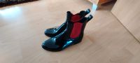 Damen Mädchen Gummistiefel Chelsea Boots Gr.37 schwarz rot Bayern - Weiden (Oberpfalz) Vorschau