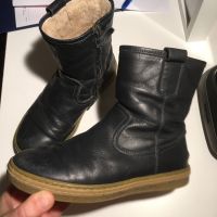 Ocra ♥️ Gefütterte Stiefel in 31 Leder dunkelblau Duisburg - Duisburg-Mitte Vorschau