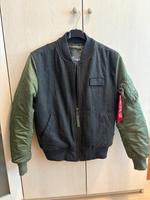 Alpha Industries Wolle Bomber Herrenjacke Gr. S Bayern - Grassau Vorschau
