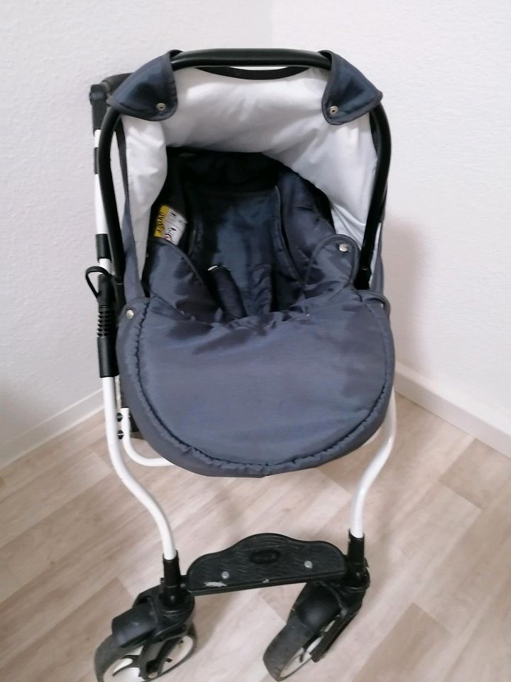 Kinderwagen 3 in 1, gebraucht in Riesa