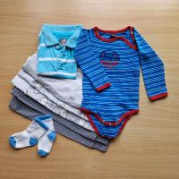 Babysachen Gr. 62/68 Junge Hose Body TShirt Set Sachsen-Anhalt - Lindtorf Vorschau