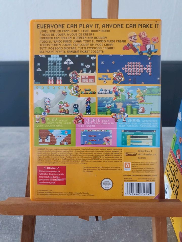 Super Mario Maker (Nintendo Wii U, 2015) big box in Köln