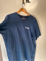 Levi’s T-Shirt Blau Herren Logo Print Gr. XL slim fit Niedersachsen - Buxtehude Vorschau
