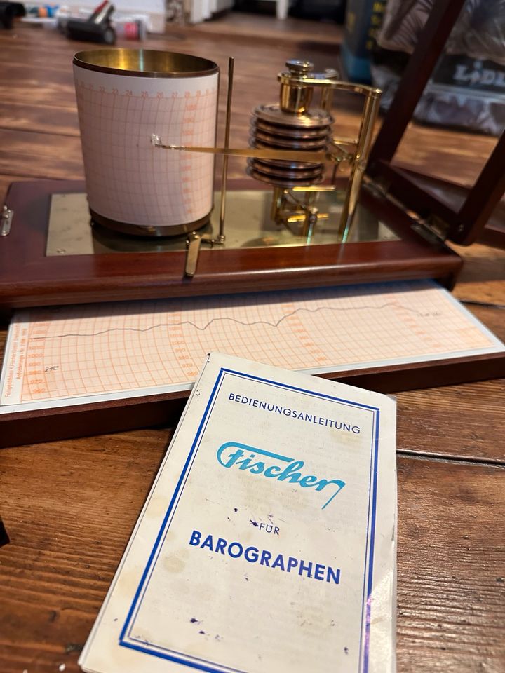 Fischer Barograph mit Quarzuhrwerk in Rostock