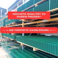 Doppelstabmattenzaun - Gartenzaun - Metallzaun - 45 Meter - Zaunpaket - Höhe 1430 mm - 8/6/8 mm - Anthrazit, Moosgrün, Verzinkt - Paket-Nr. 218 Häfen - Bremerhaven Vorschau