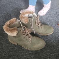 Rieker Stiefeletten grün Gr 40 Hessen - Mühltal  Vorschau