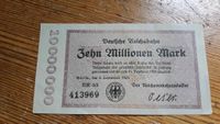 Alter Geldschein Zehn Millionen Mark Reichsbahn 1923 Niedersachsen - Bleckede Vorschau