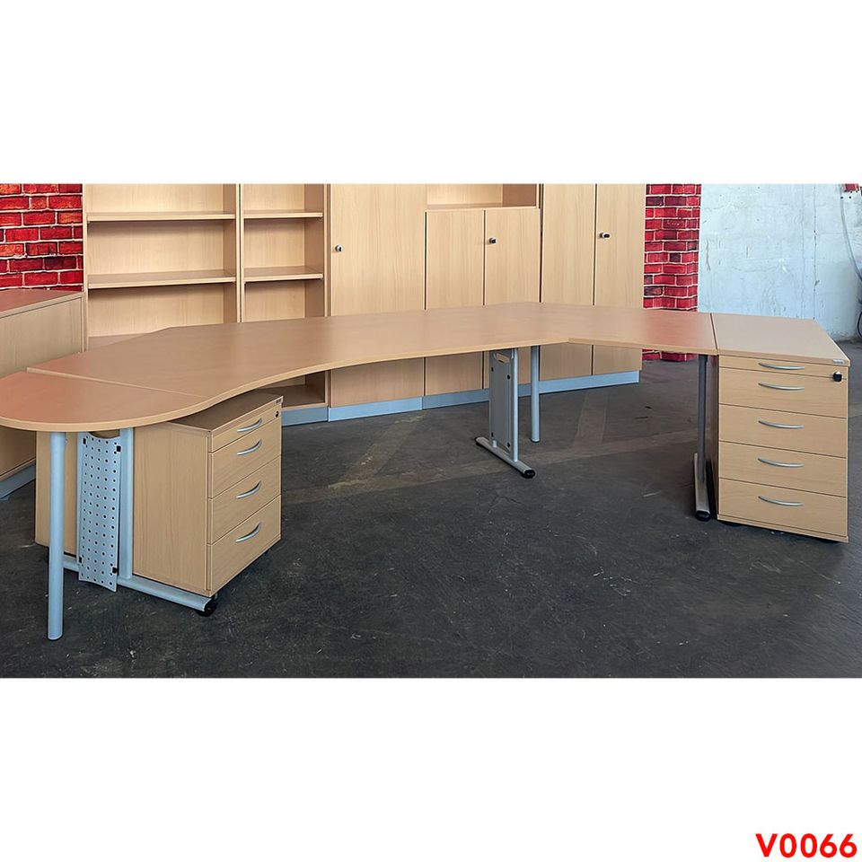 Posten FEBRÜ Büromöbel Schreibtisch Aktenschrank Sideboard Büro in Berlin