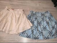 Rock hellblau Weiß Schwarz mittel lang 36 S XS bershka Essen - Steele Vorschau