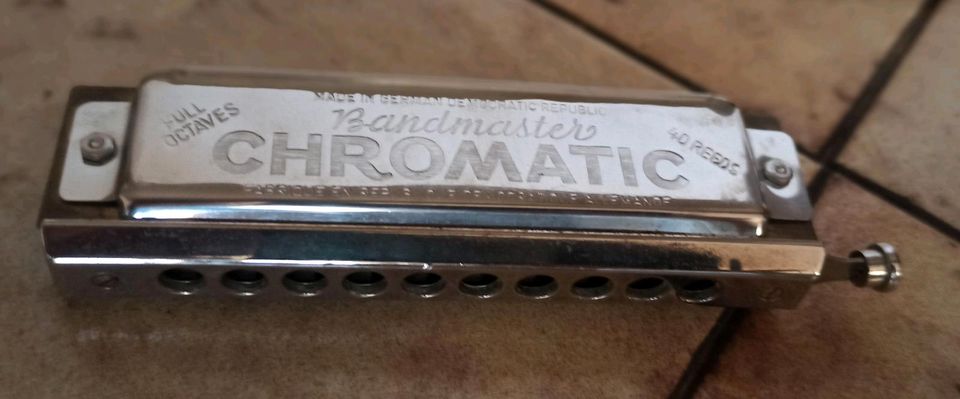 Bandmaster Chromatic - DDR Mundharmonika in Bretten