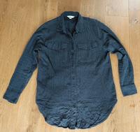 H&M Musselinbluse Hemd Musselin Baumwolle schwarz Gr. L Kr. München - Oberhaching Vorschau