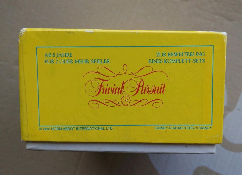 Trivial Pursuit Disney Edition von 1992 in Dortmund